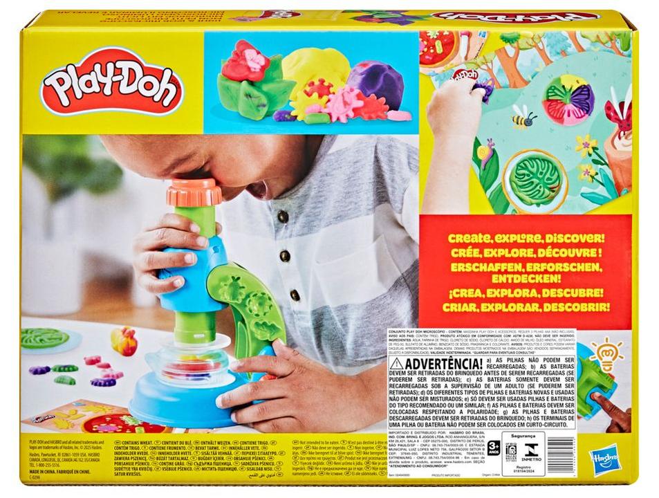 Kit Massinha Play-Doh Microscópio Iluminar - 2