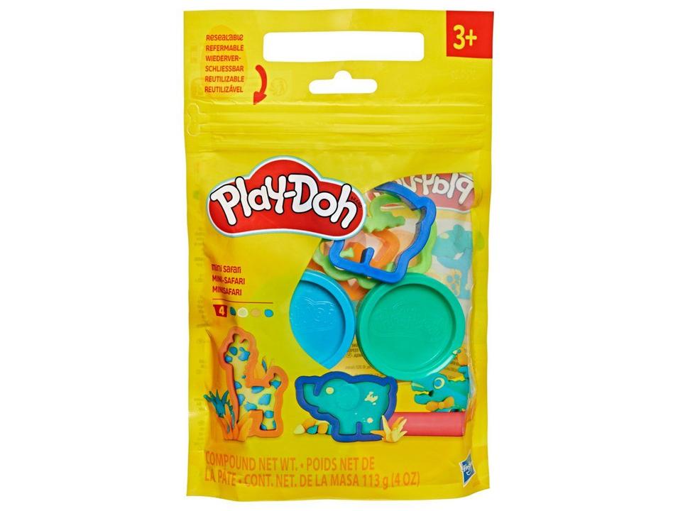 Kit Massinha Play-Doh Mini Safari Playset - 4