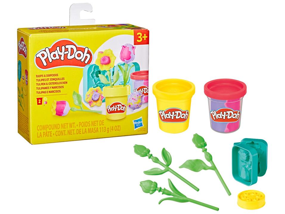 Kit Massinha Play-Doh Pequenas Rosas Hasbro - 2