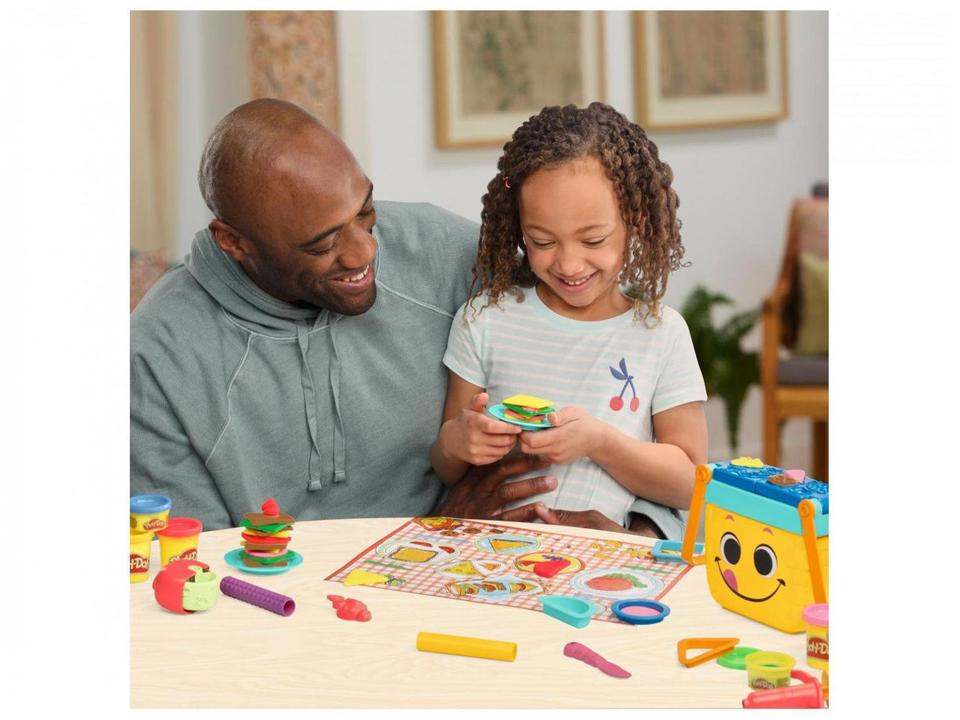 Kit Massinha Play-Doh Picnic Shapes Starter Hasbro - 8