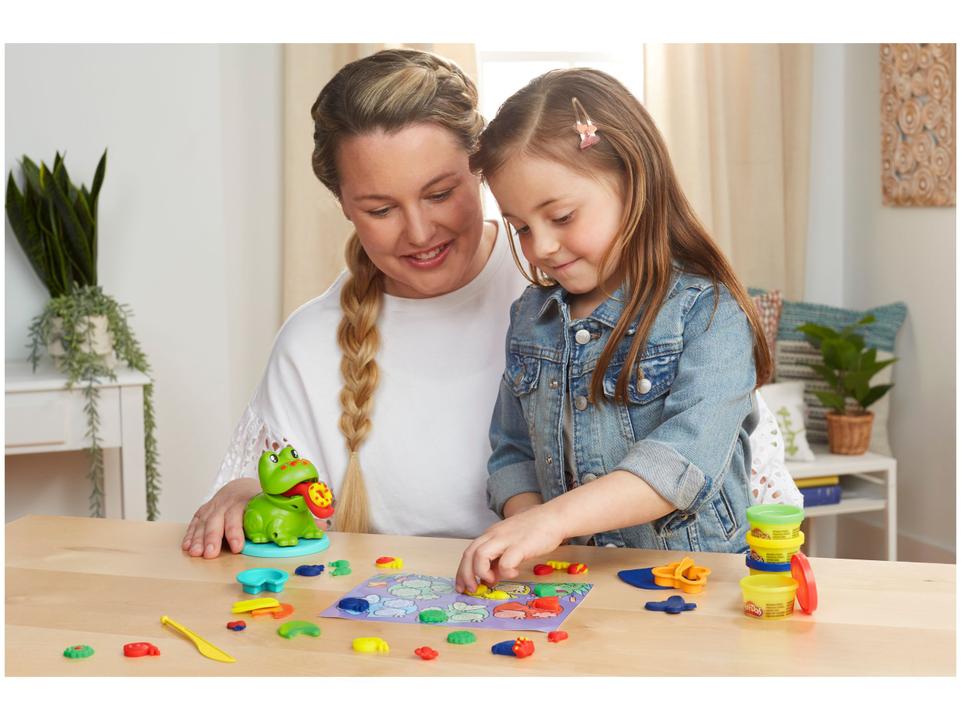 Kit Massinha Play-Doh Um Dia na Lagoa Hasbro - 4