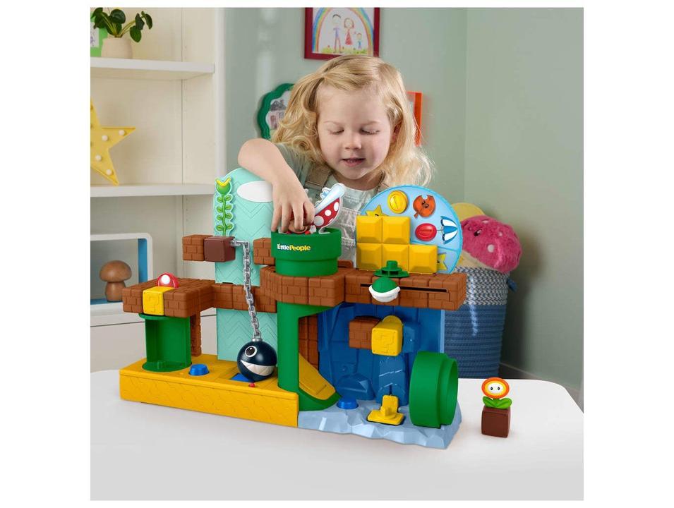 Kit Mundo do Mario Bros Little People Mattel - 1
