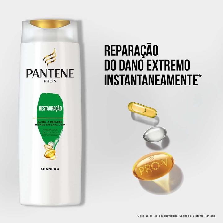 Kit Pantene PRO-V Restauração Shampoo 350ml + Condicionador 175ml - 2