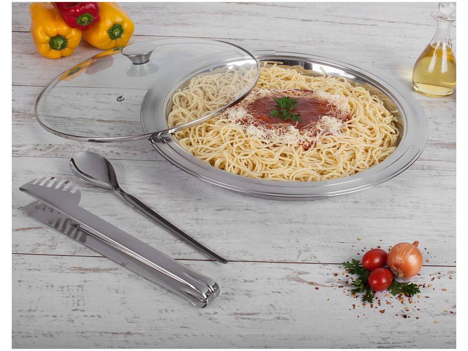 Kit para Arroz e Massa em Inox 3 Peças - 1