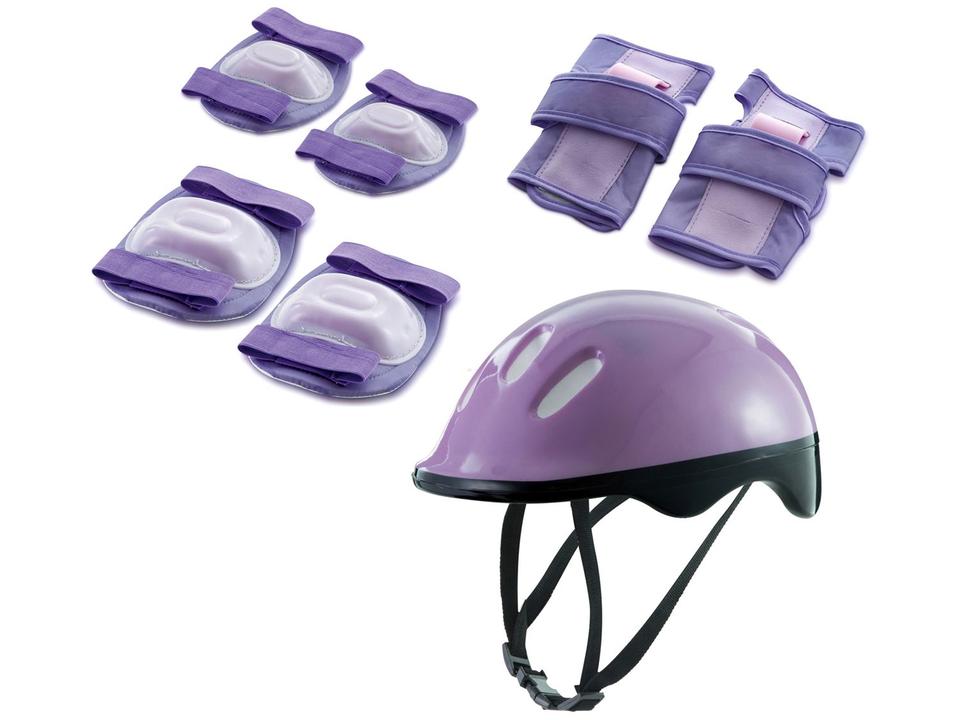 Kit Patins Infantil In Line Zippy Toys Rosa - 2