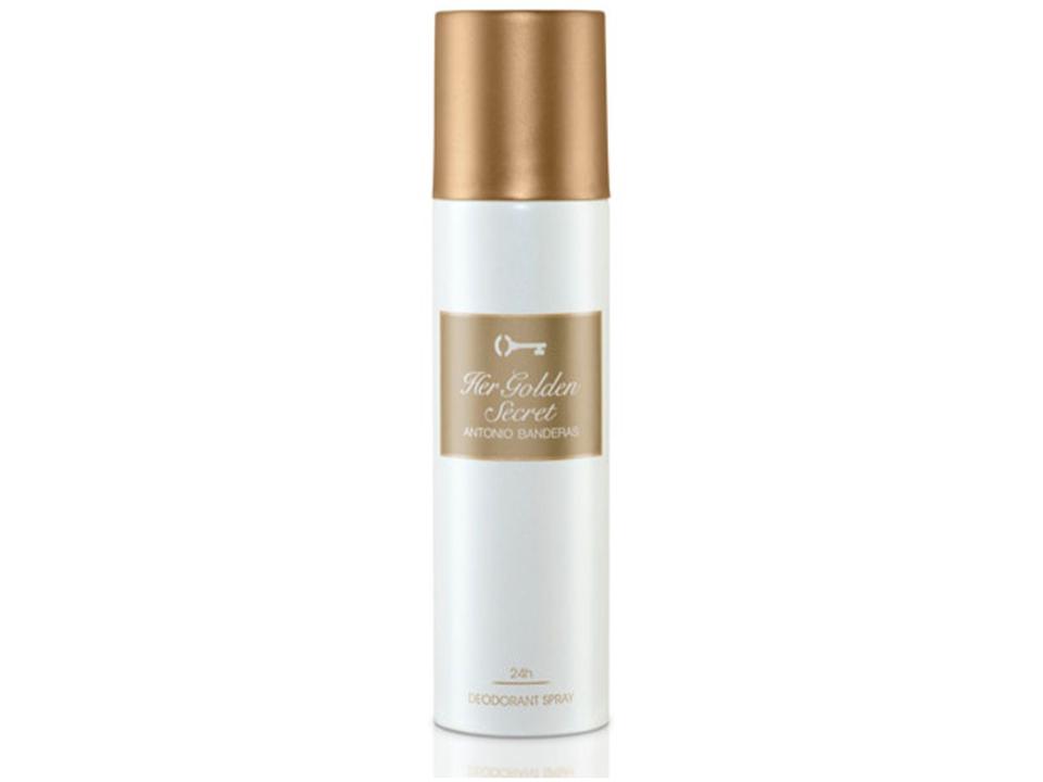 Kit Perfume Antonio Banderas Her Golden Secret - Feminino Eau de Toilette 80ml com Desodorante - 2