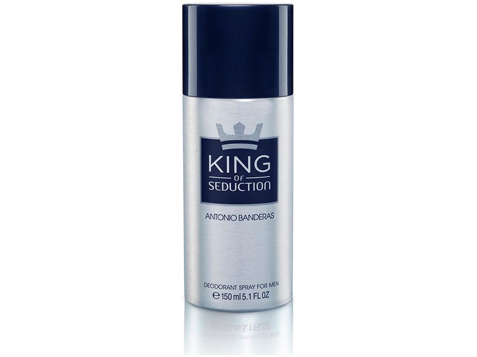 Kit Perfume Antonio Banderas King of Seduction - Masculino Eau de Toilette 100ml com Desodorante - 2