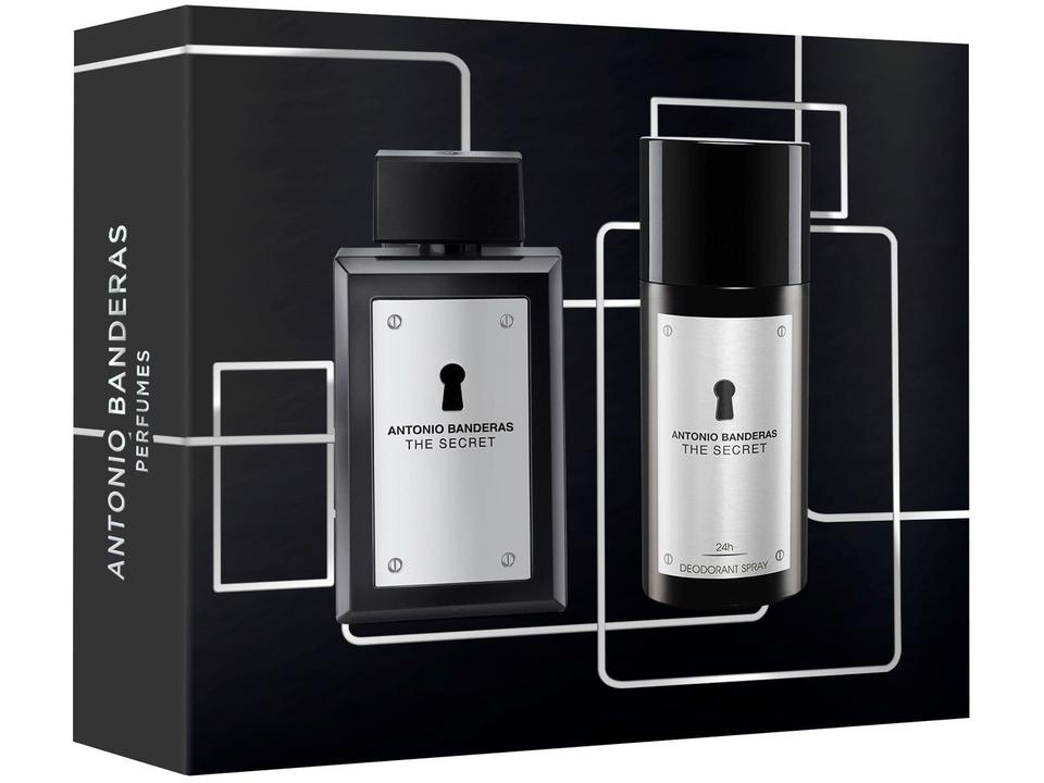 Kit Perfume Antonio Banderas The Secret - Masculino Eau de Toilette 100ml com Desodorante
