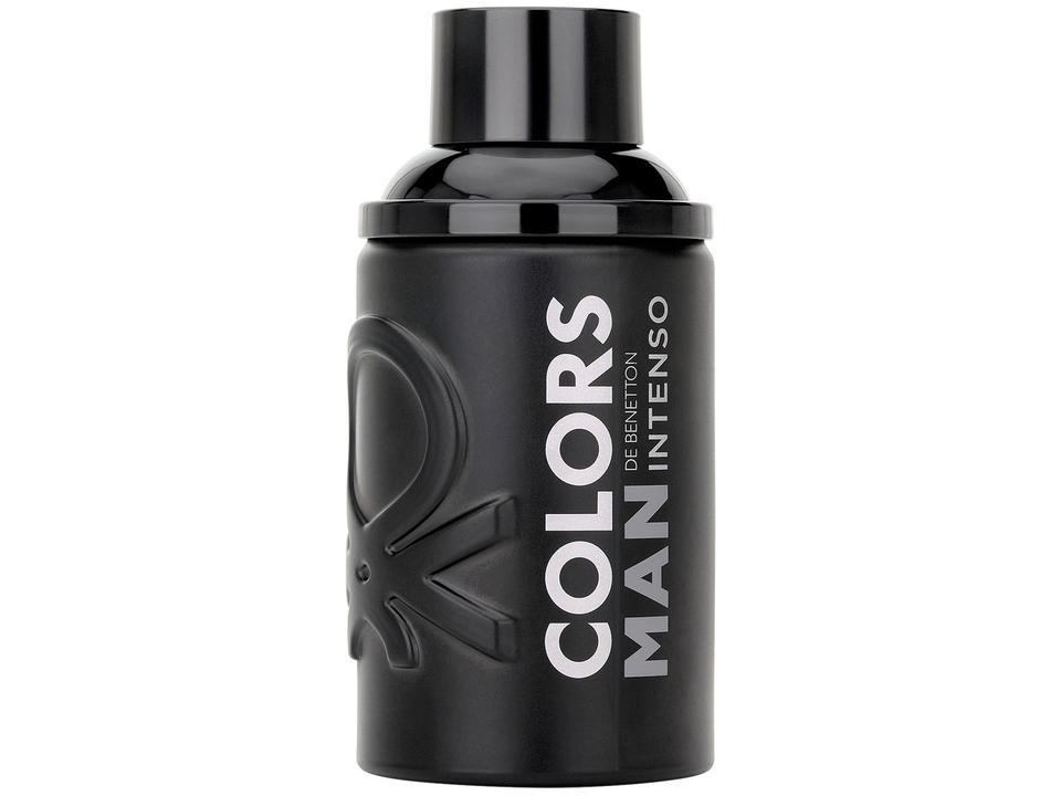Kit Perfume Masculino Benetton Colors Man Black Intenso Eau de Parfum 100ml com Eau de Parfum Travel size 10ml - 1