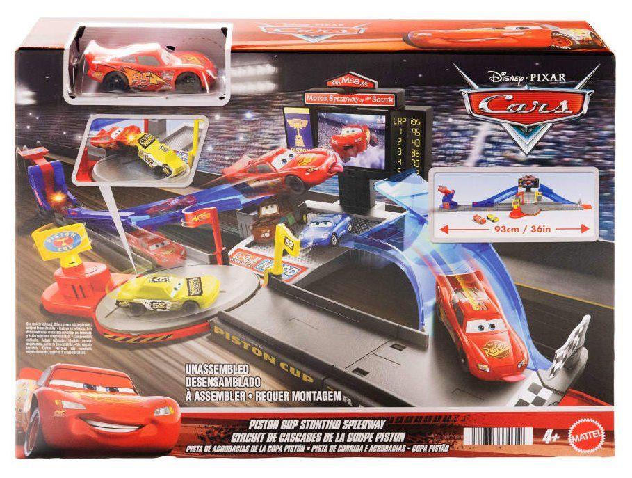 Kit Pista Acrobacias Copa Pistão Carros Disney Pixar Mattel - 8