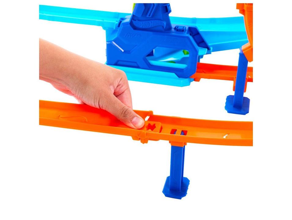 Kit Pista Hot Wheels Action Lança e Bate Mattel - 3