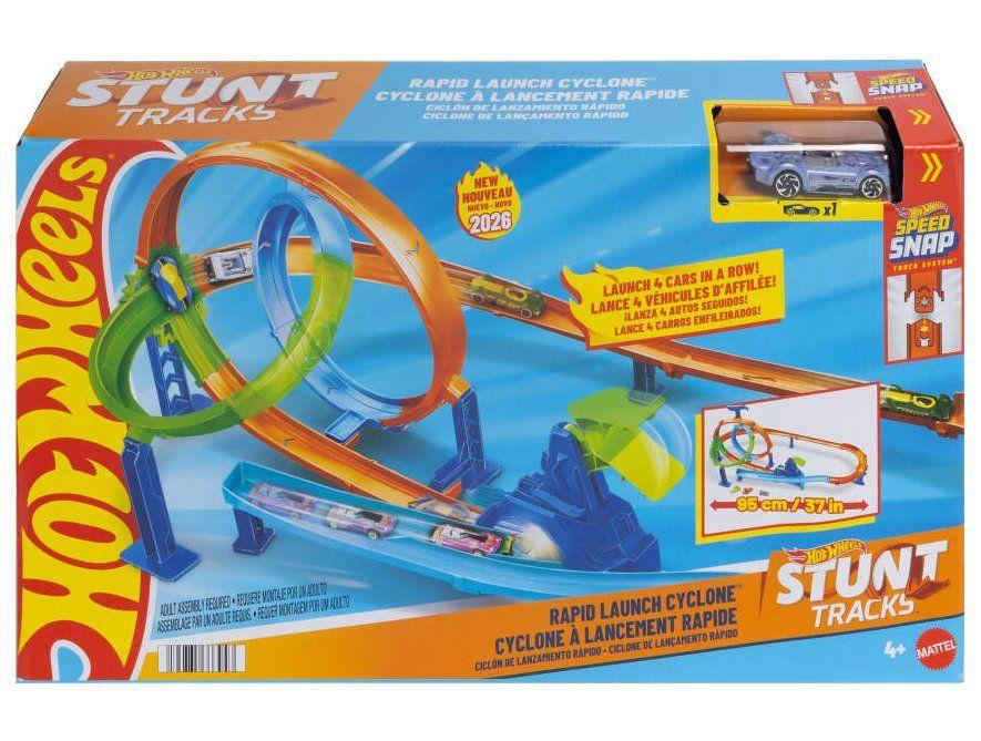 Kit Pista Hot Wheels Action Lança e Bate Mattel - 5