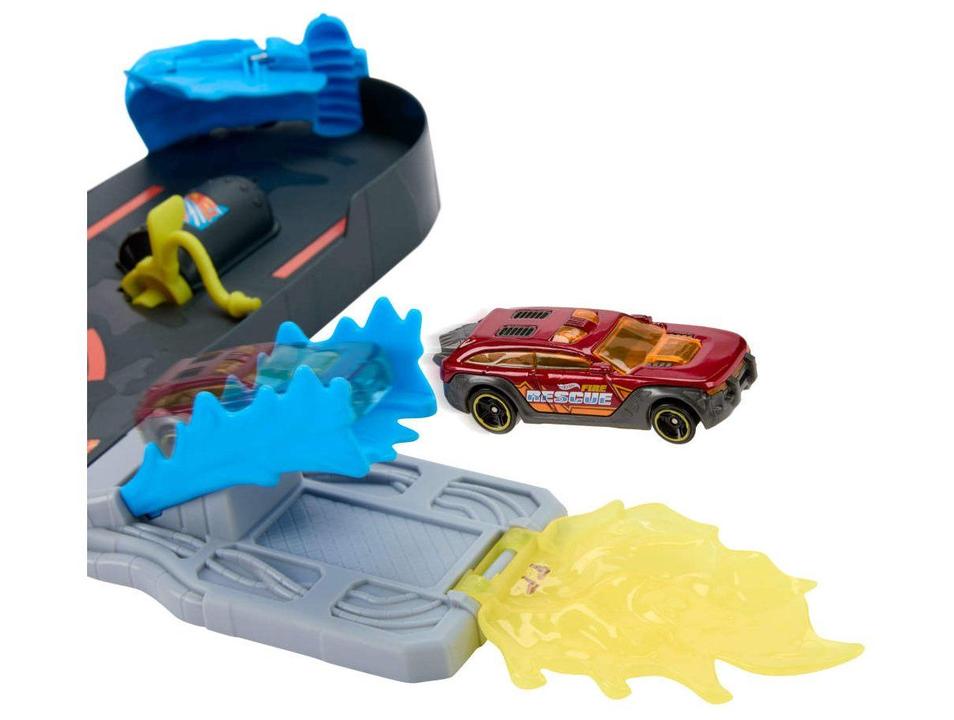 Kit Pista Hot Wheels City Corpo de Bombeiros Mattel - 2