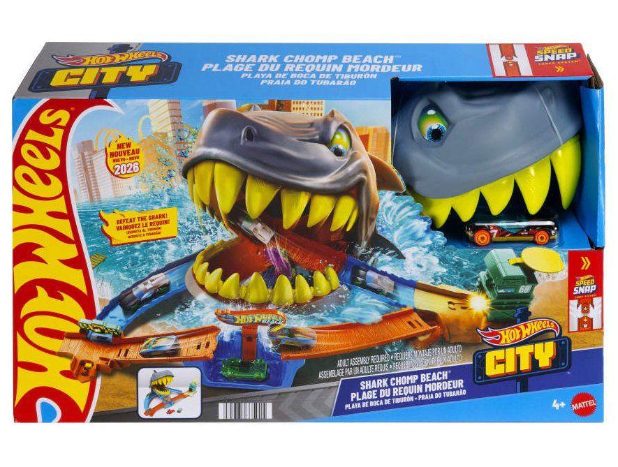 Kit Pista Hot Wheels City Tubarão Mattel - 5