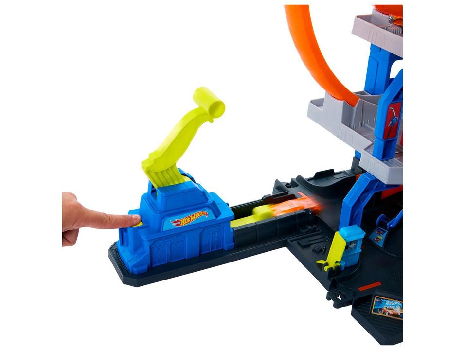 Kit Pista Hot Wheels Mega Garagem Mattel. - 4