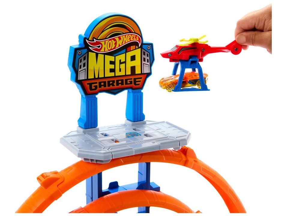 Kit Pista Hot Wheels Mega Garagem Mattel. - 3