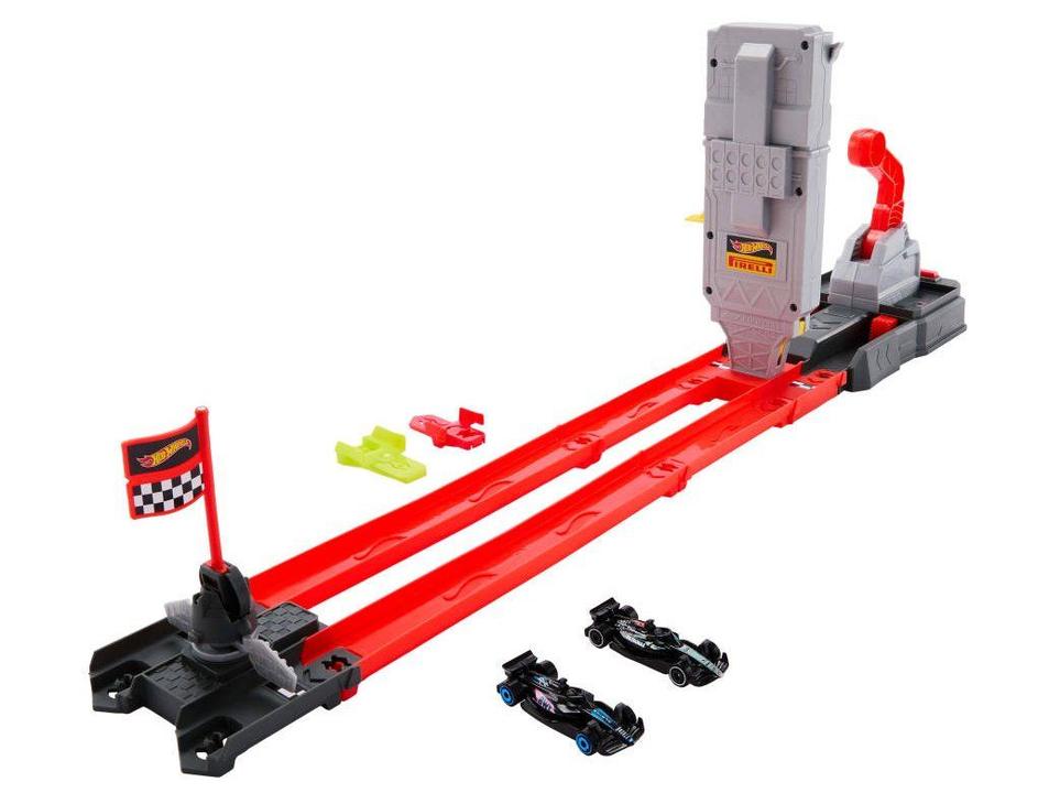 Kit Pista Hot Wheels Racing Desafio de Saídas Mattel - 4