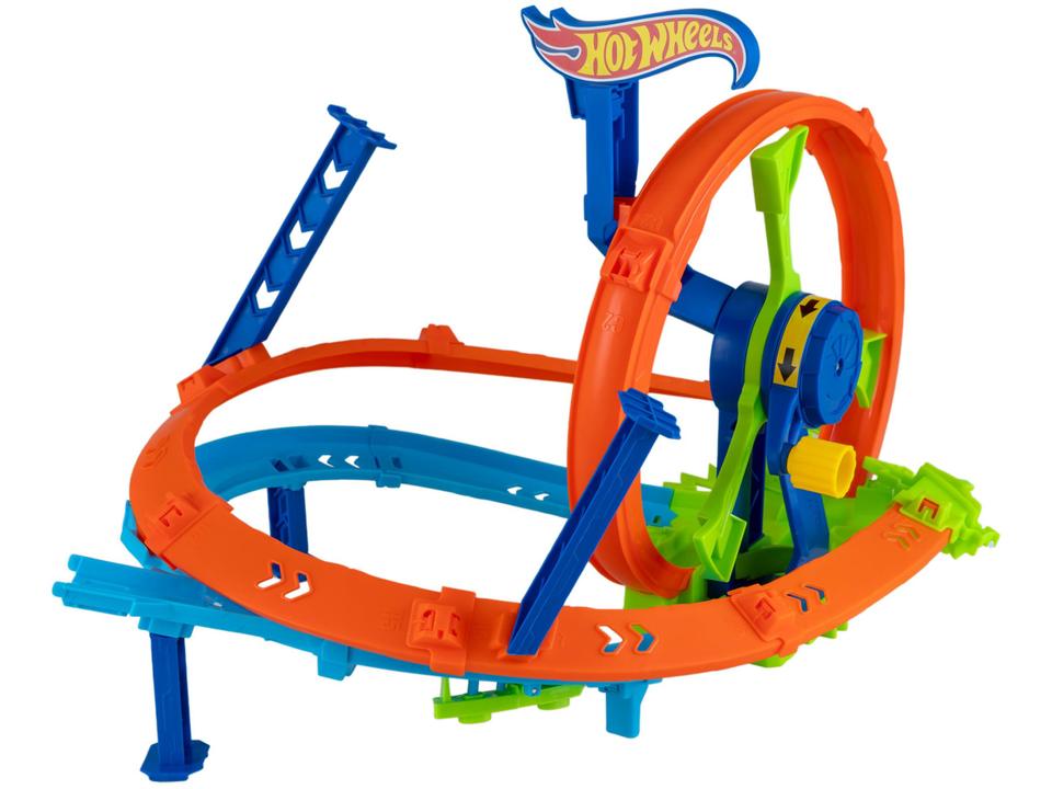 Kit Pista Hot Wheels Turbina de Ação Mattel - 3