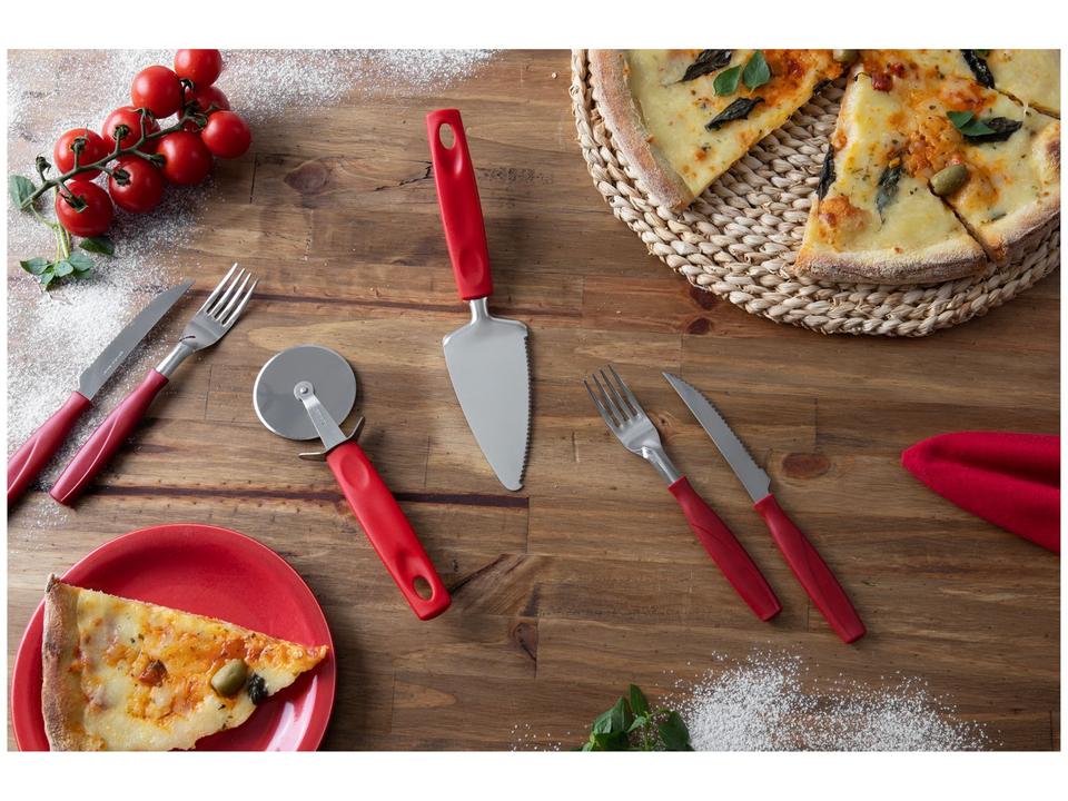 Kit Pizza Brinox Inox 6099/450 14 Peças - 1