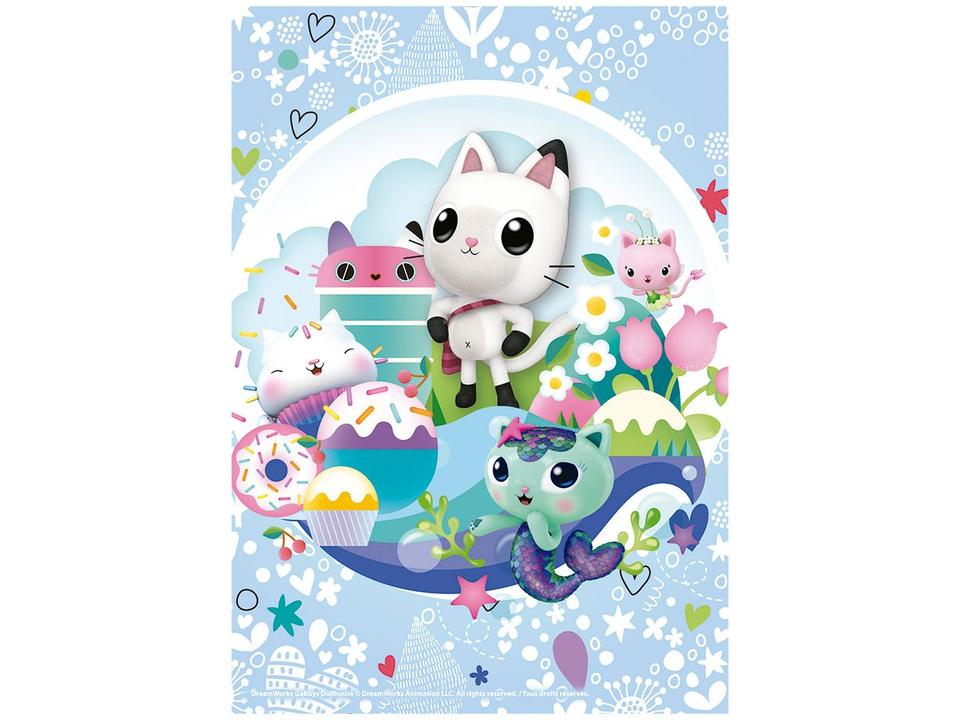 Kit Quebra-cabeça Progressivo Gabbys Dollhouse - 2