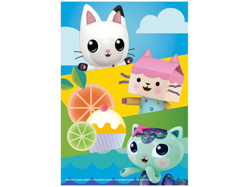 Kit Quebra-cabeça Progressivo Gabbys Dollhouse - 1