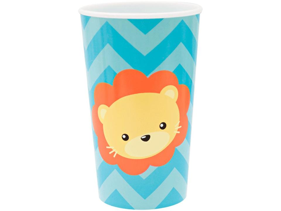 Kit Refeição Infantil Buba Animal Fun Leão - 6