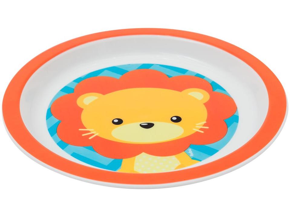 Kit Refeição Infantil Buba Animal Fun Leão - 3