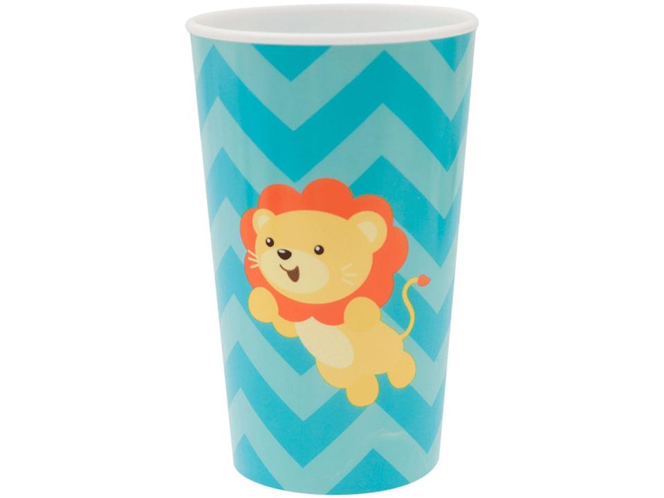 Kit Refeição Infantil Buba Animal Fun Leão - 5