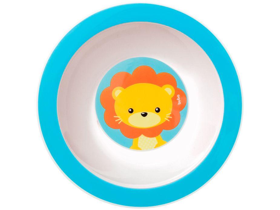 Kit Refeição Infantil Buba Animal Fun Leão - 4