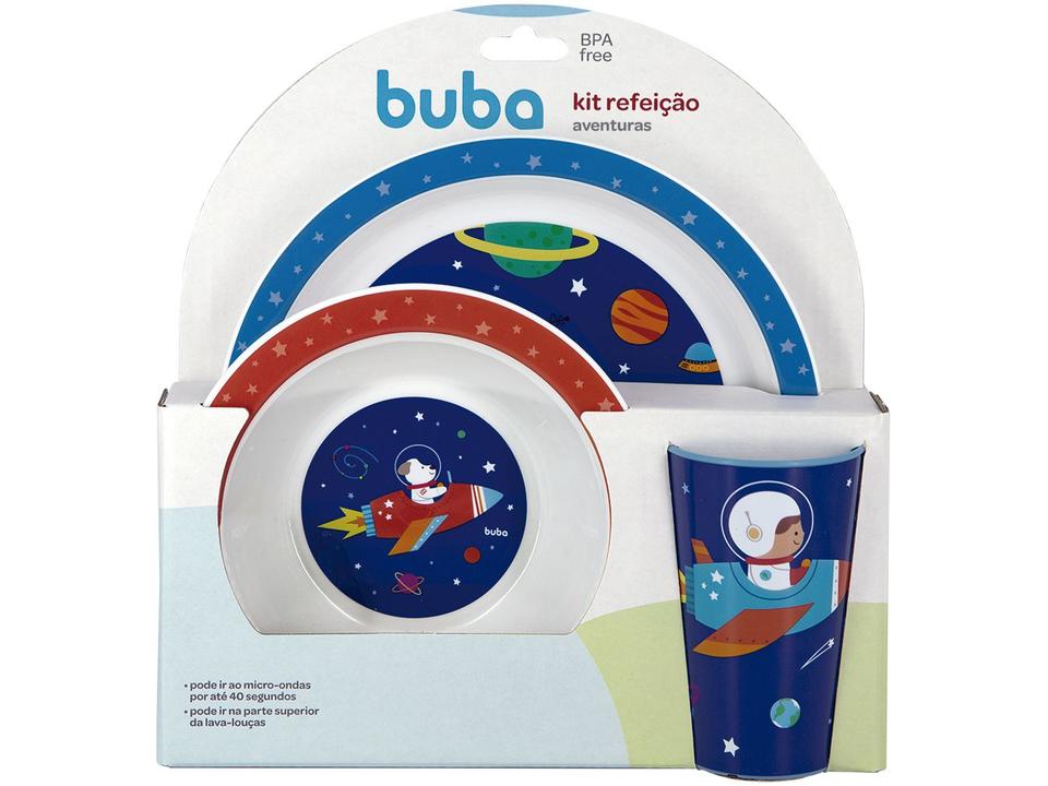 Kit Refeição Infantil Buba Aventuras Astronauta - 5