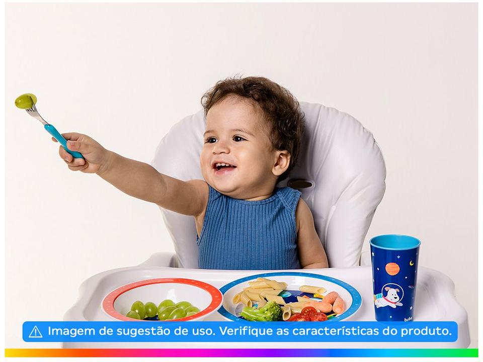 Kit Refeição Infantil Buba Aventuras Astronauta - 1