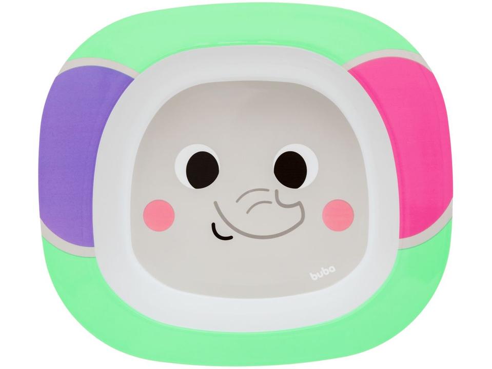 Kit Refeição Infantil Buba Zoo Elefante 3 Peças - 4