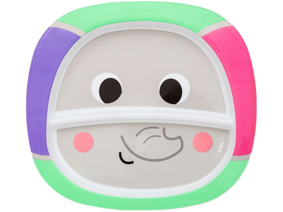 Kit Refeição Infantil Buba Zoo Elefante 3 Peças - 1