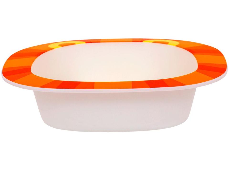 Kit Refeição Infantil Buba Zoo Leão 3 Peças Laranja - 7