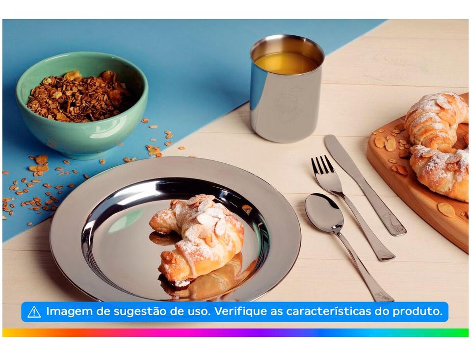 Kit Refeição Infantil Tramontina Baby Friends 5 Peças Animais - 1