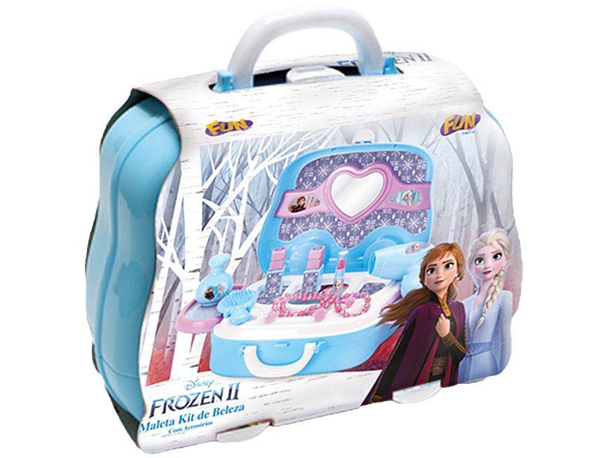 Kit Salão de Beleza de Brinquedo Disney Frozen - Maleta Beleza com Acessórios Fun 12 Peças - 3