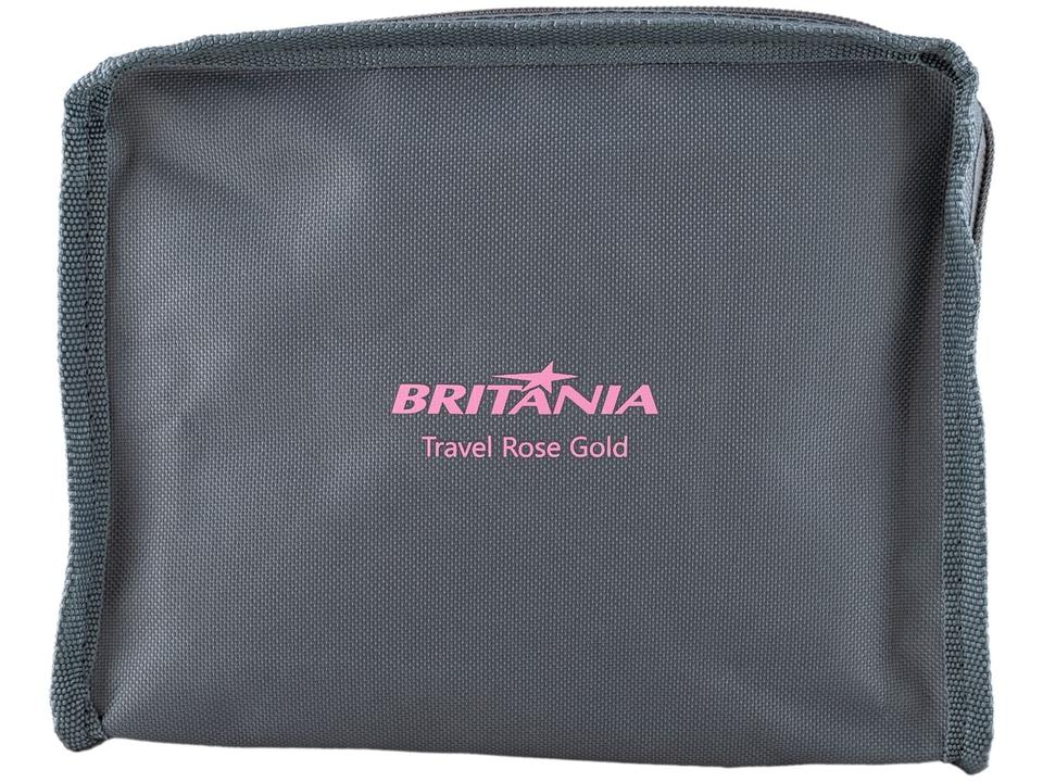 Kit Secador e Chapinha Britânia Travel Rose Gold - 17