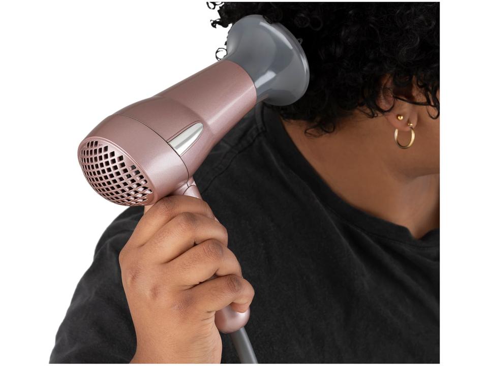 Kit Secador e Chapinha Britânia Travel Rose Gold - 20