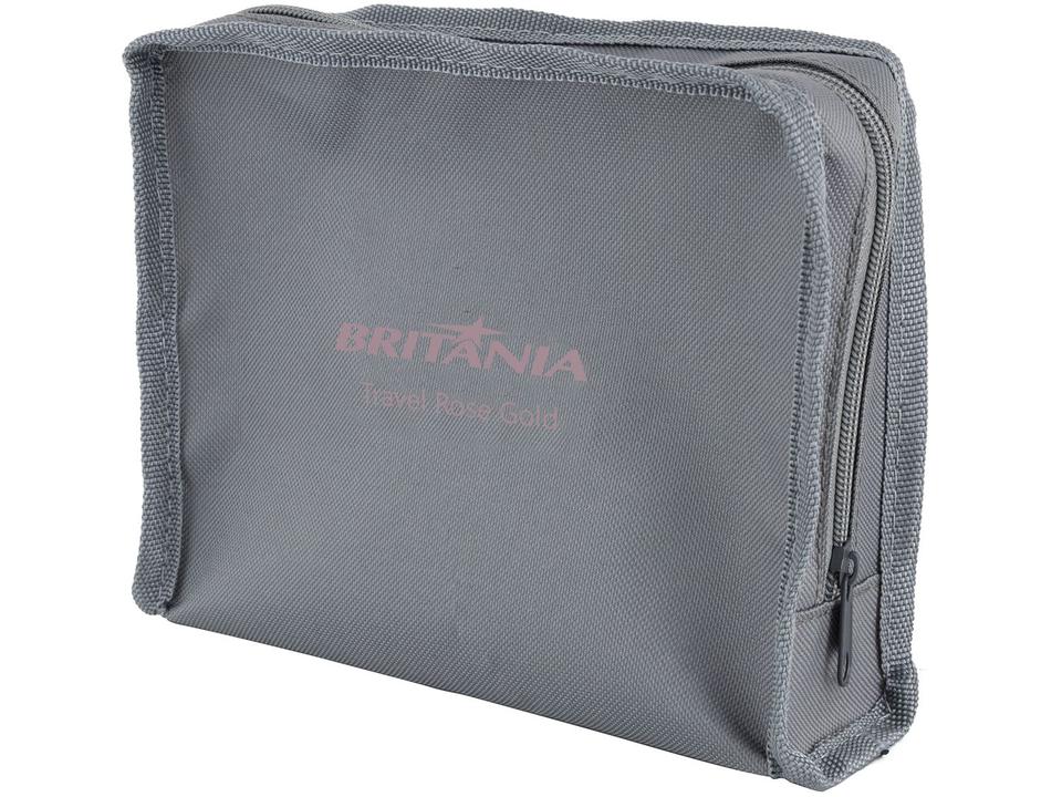 Kit Secador e Chapinha Britânia Travel Rose Gold - 6