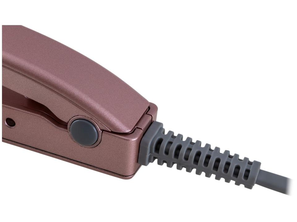 Kit Secador e Chapinha Britânia Travel Rose Gold - 12