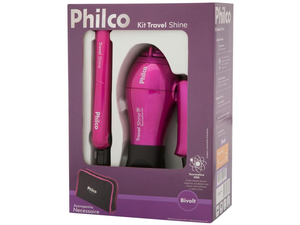 Kit Secador e Chapinha de Viagem - 20