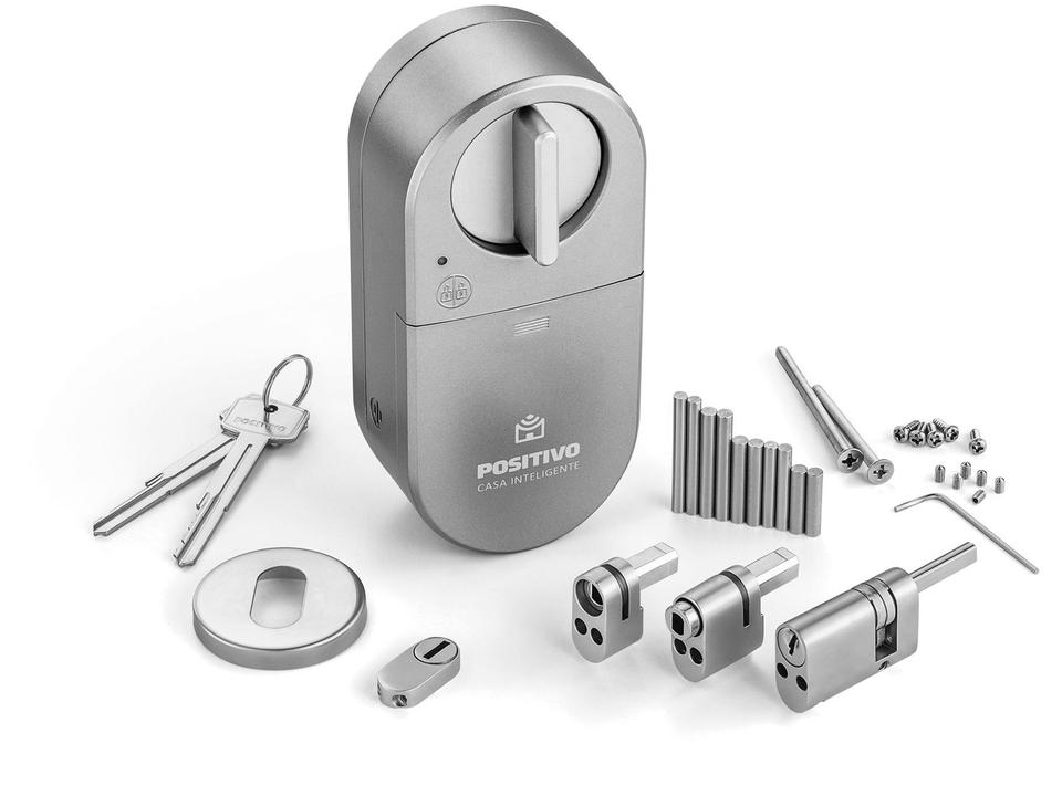 Kit Smart Fechadura Digital Positivo Interna de - 3