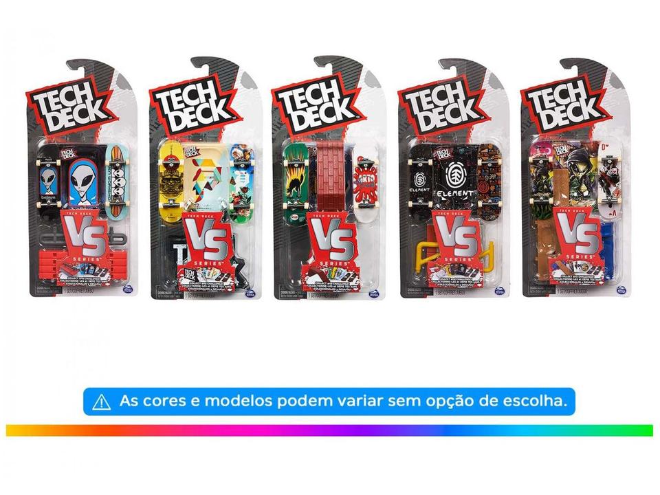 Kit Tech Deck Skate de Dedo com Obstáculo Sunny - 1