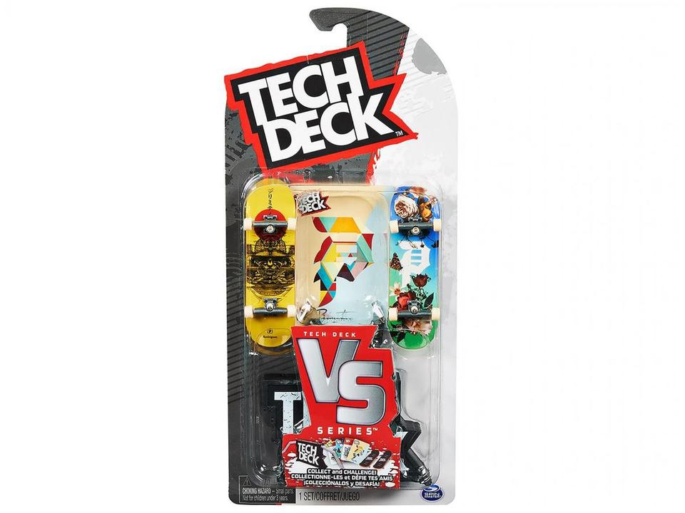Kit Tech Deck Skate de Dedo com Obstáculo Sunny - 7