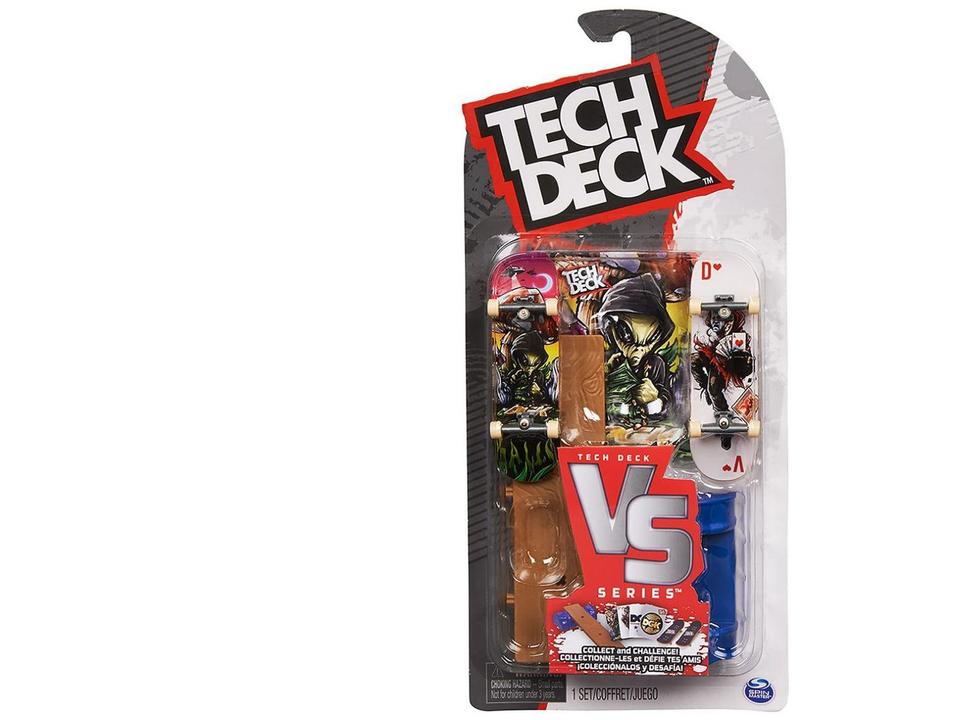 Kit Tech Deck Skate de Dedo com Obstáculo Sunny - 10