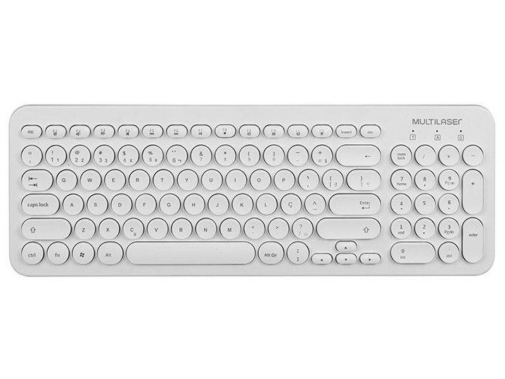Kit Teclado e Mouse sem Fio Multilaser - 1