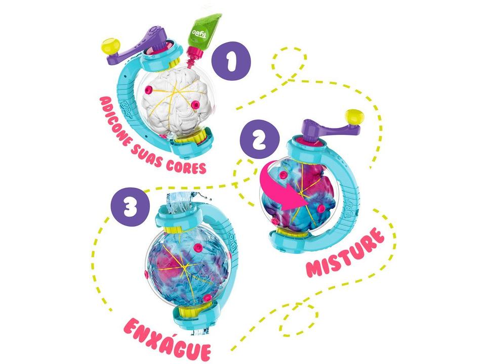 Kit Tie Dye Infantil 12 Cores Estúdio Tie-Dye - 6
