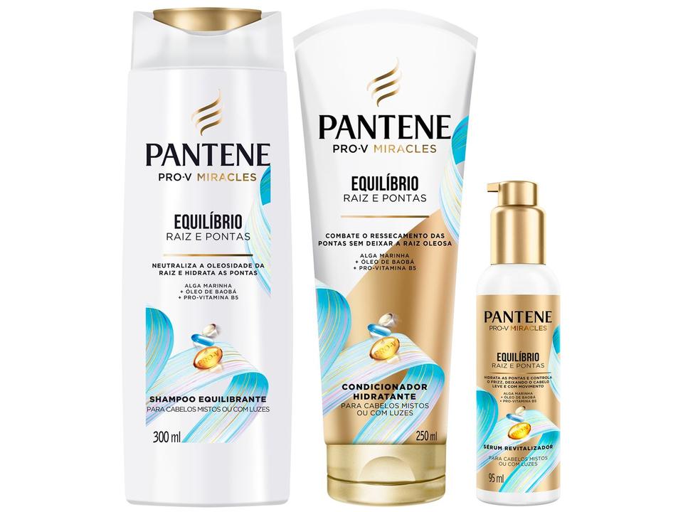 Kit Tratamento para o Cabelo Pantene Equilíbrio Raiz e Pontas 3 Peças - 4