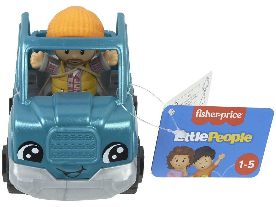 Kit Veículos Pequenos Little People Mattel - 6