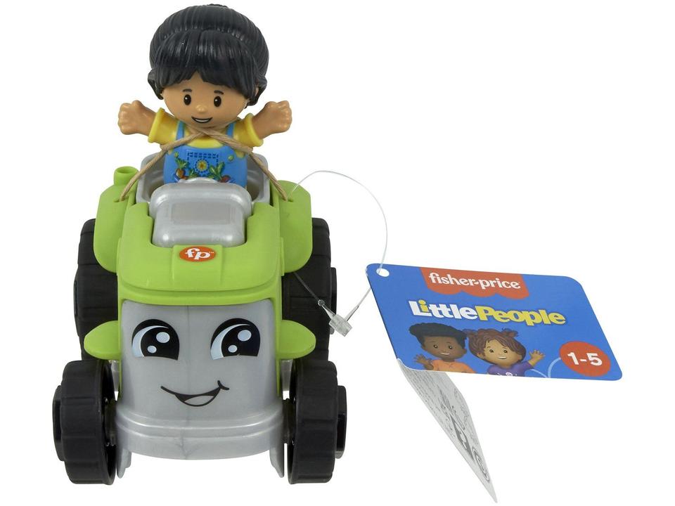 Kit Veículos Pequenos Little People Mattel - 7